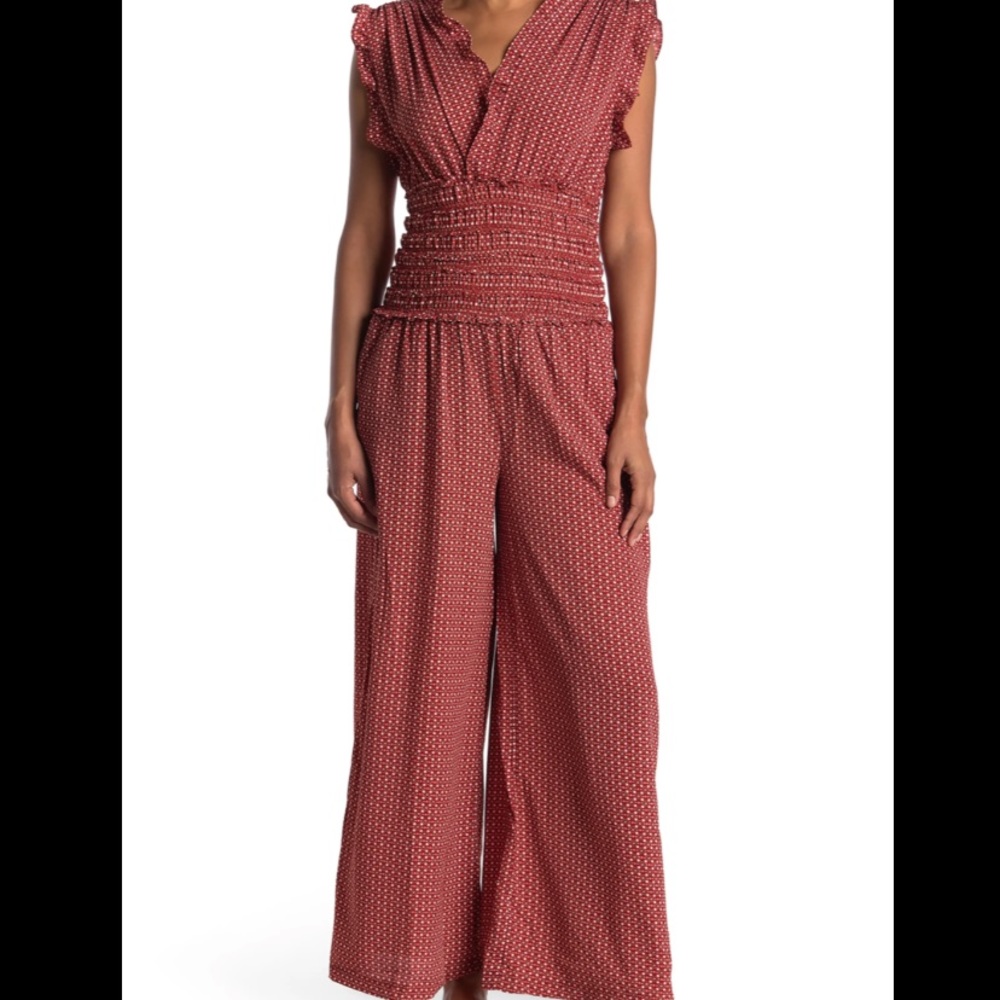 Wide leg Max Studio jumpsuit